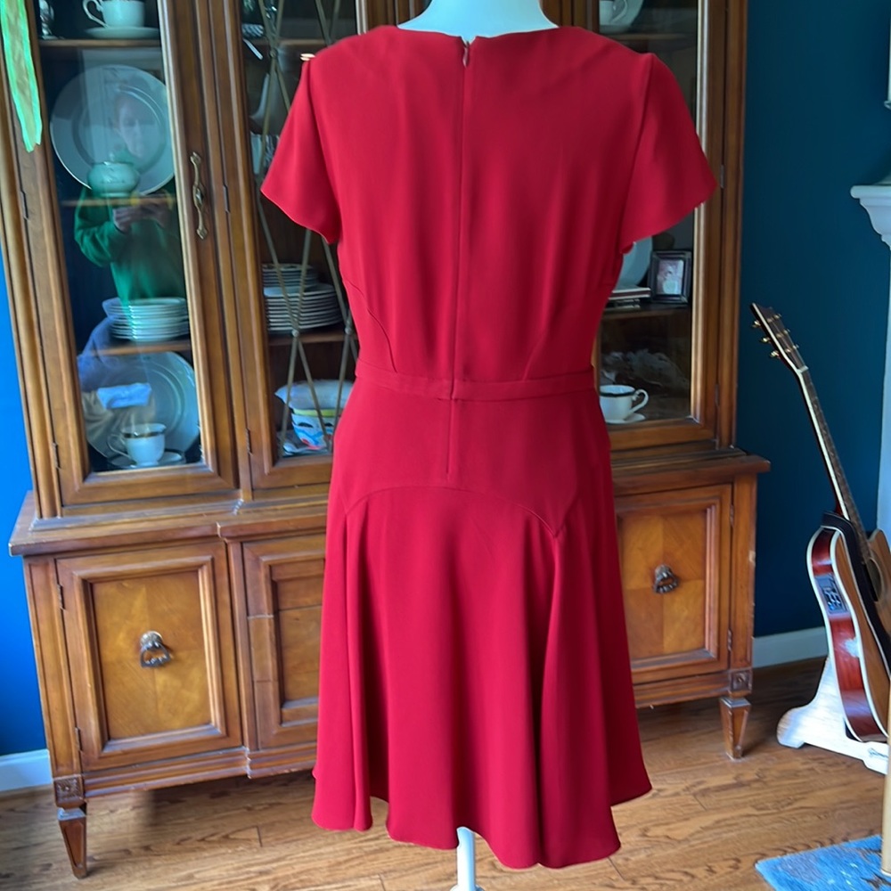 DVF Red Dress!!  Work twice! - Picture 4 of 9